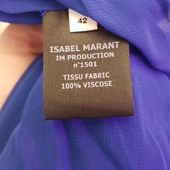 ISABEL MARANT ETOILE blue floral dress - Picture 5 of 6